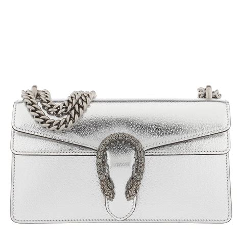 gucci bag black and silver|gucci silver dionysus.